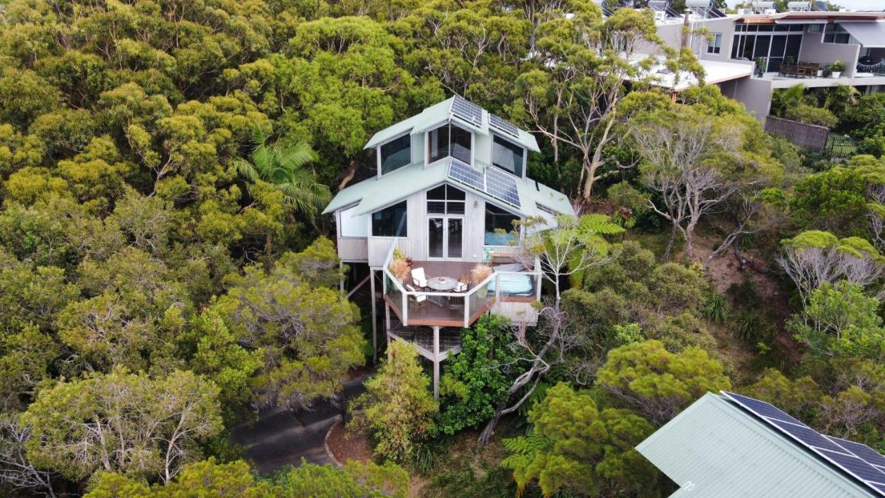 The Oasis Apartments And Treetop Houses Byron Bay Exteriör bild